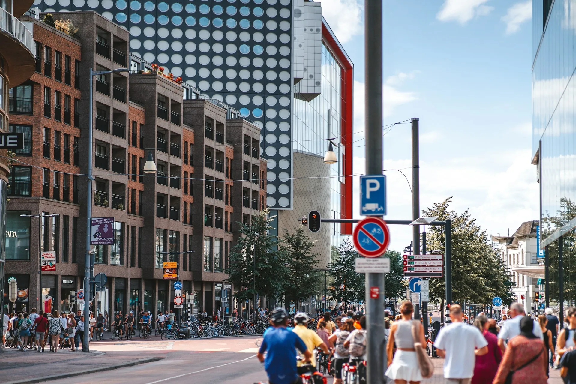 Utrecht w Holandii - lider rankingu najbardziej przyjaznych dla rowerzystów miast na śwecie Copenhagenize Index 2025