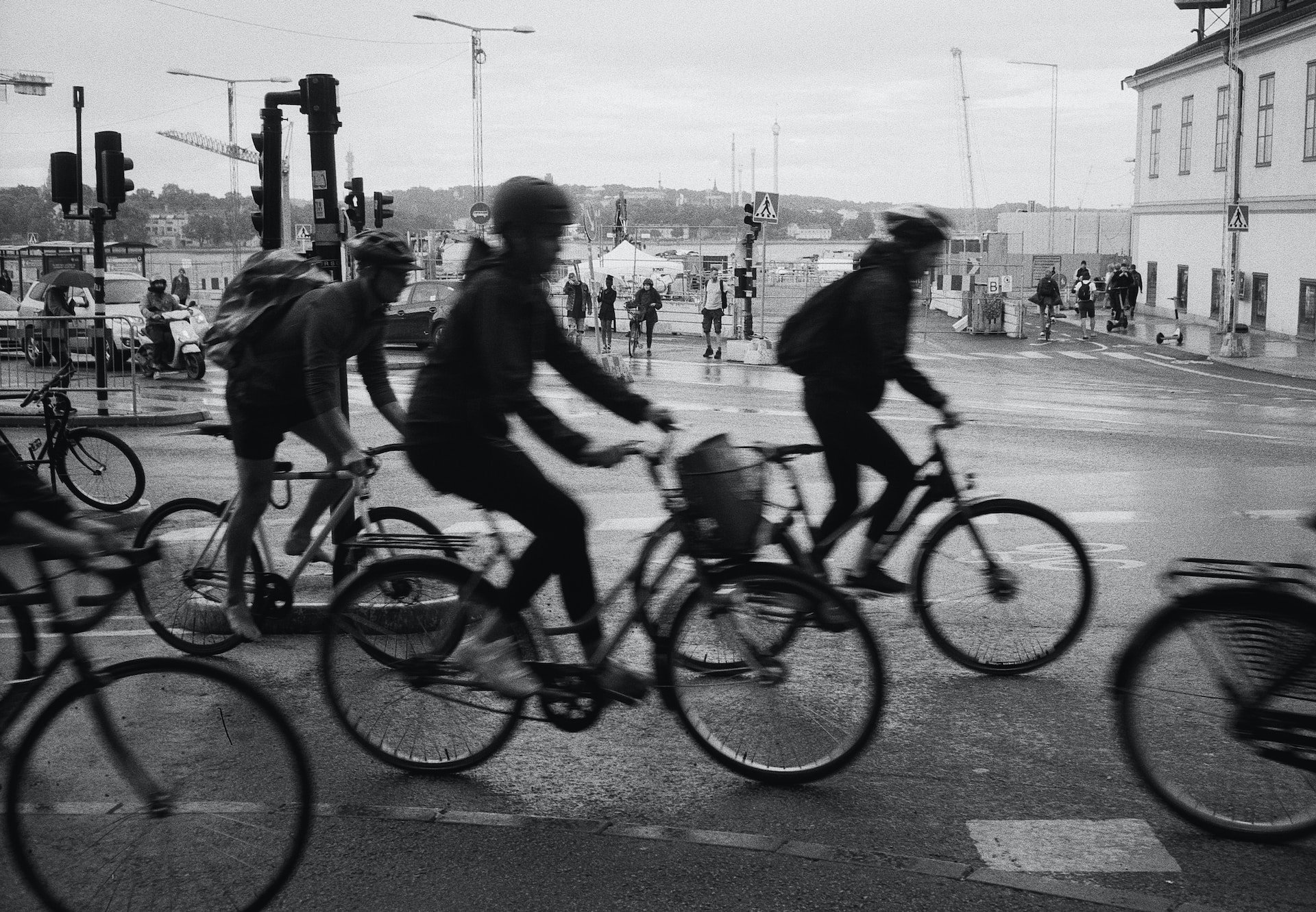Tam gdzie ludzie czują się bezpieczniej, częściej wybierają rower, jako środek transportu
